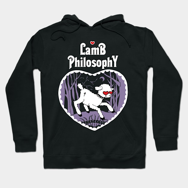 Lamb Philosophy Hoodie by Alice and Wind